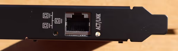 PCIe 2.5 Gbit network cards