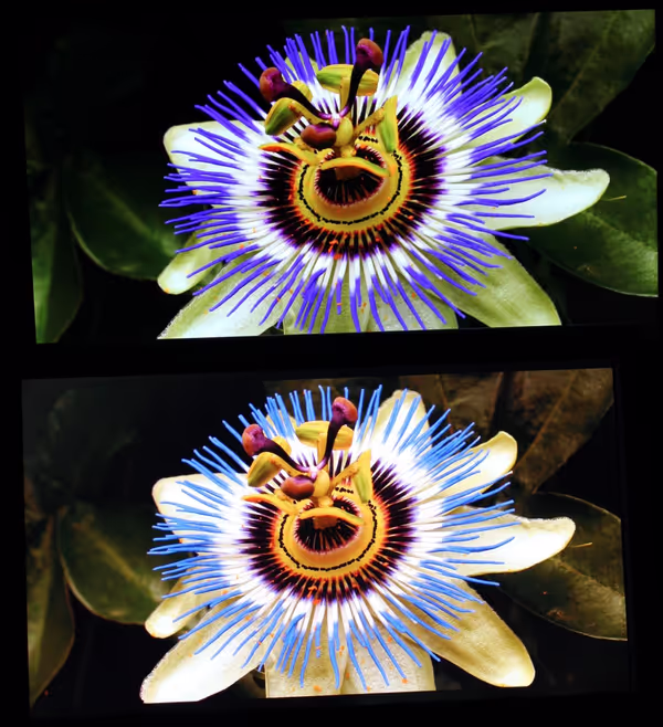 Image quality comparison