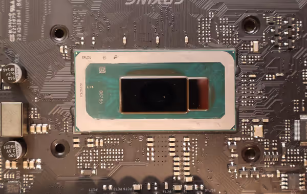 12700H on the motherboard