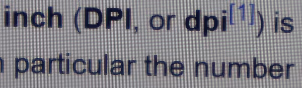 Text is displayed clearly and without any blur