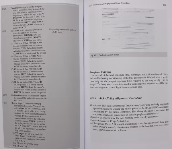 One of few ways to align your mount