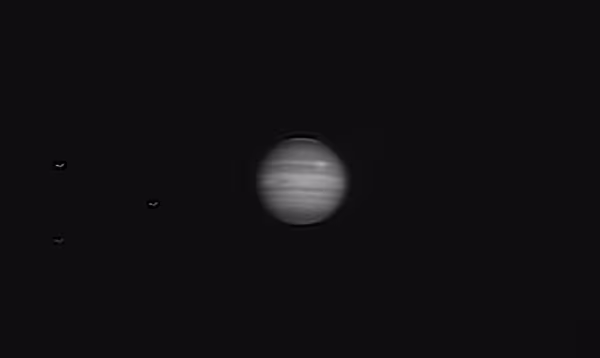Jupiter methane band. 01:54 local time