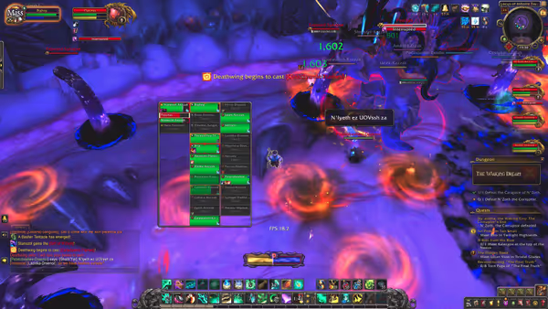 WoW Nyalotha raid Mac Mini