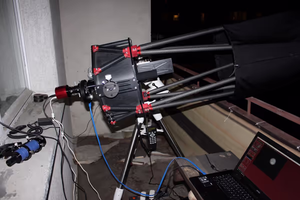 Planetary astrophotography setup