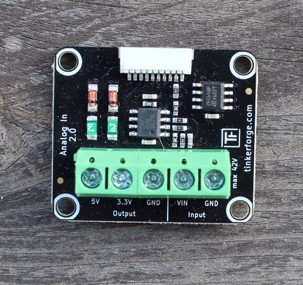 Analog input bricklet