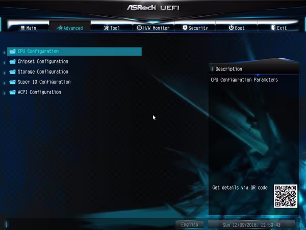 ASRock J5005-ITX UEFI BIOS