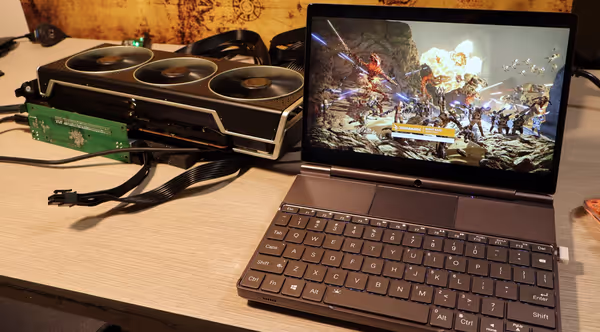 Thunderbolt 3 eGPU testing