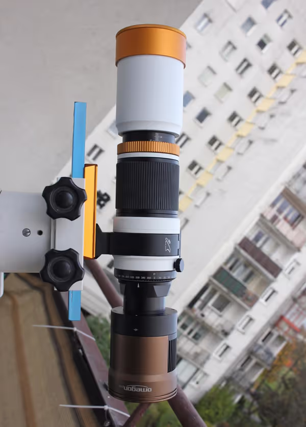 RedCat 51 and Omegon veTEC 432 M