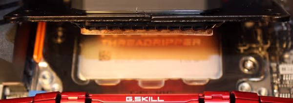 Water block compared to CPU heatspreader size