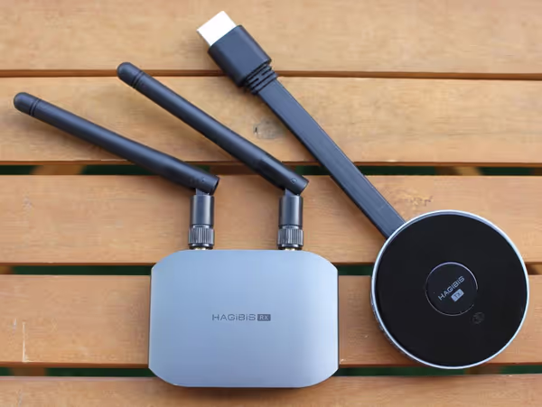 Hagibis wireless HDMI transmitter and receiver