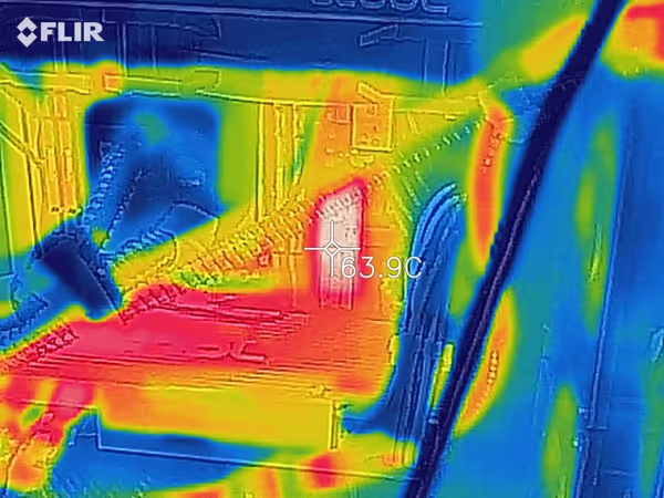 SSD thermal image