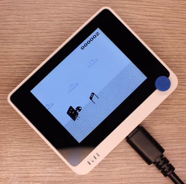 Simple game available by default on Wio Terminal