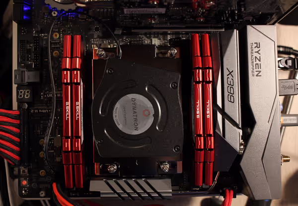 Dynatron A31 on a Threadripper board