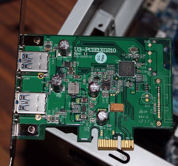 USB3 Fresco Logic FL1009 PCI card