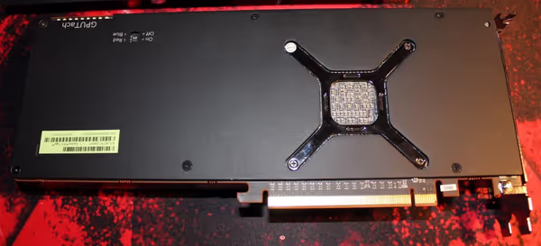 Unscrewing backplate