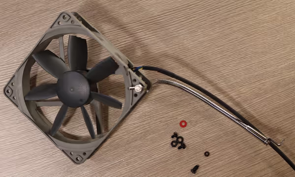 Custom fan holders could be used to place a small fan blowing directly at the VRMs