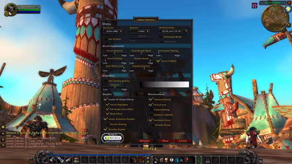 WoW 1.12 Apple silicon - Thunderbluff