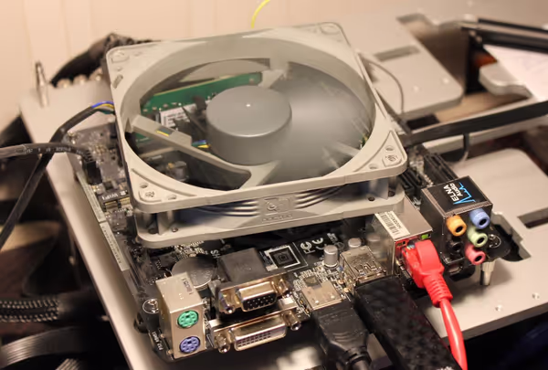 ASRock J5005-ITX during tests