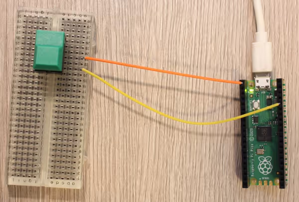 Button and digital input