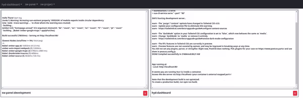Docker Watcher in action