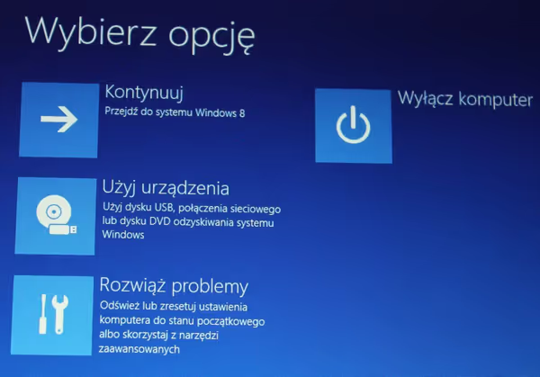 Picking action on reboot
