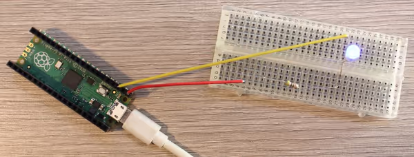 Blink a LED circuit