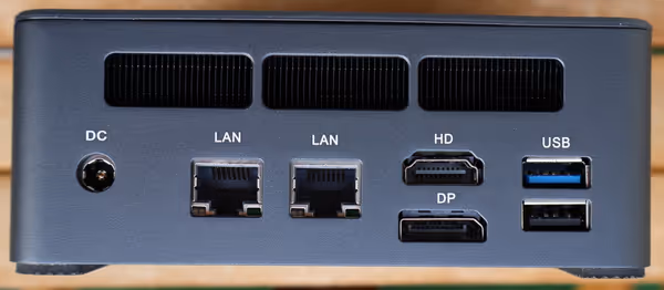 Topton TOPC back panel