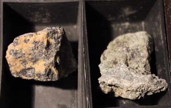 Chromite and Ilmenite