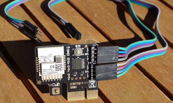 Tuya WiFi remote PC switch