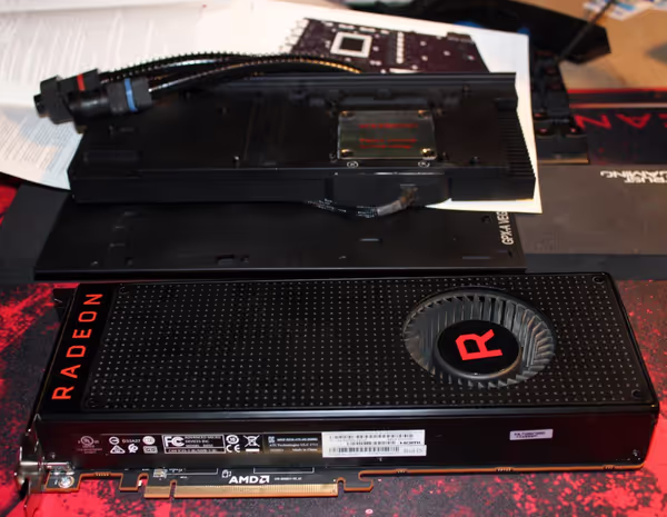 Reference Vega 64 before the mod
