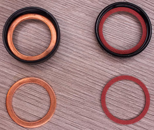 22x27x1,5 Fiber and 21,28x1,5 copper washers fit in Celestron Moon and Svbony filter cells