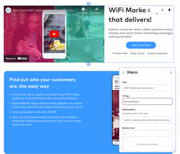 Using an easy-to-use interface