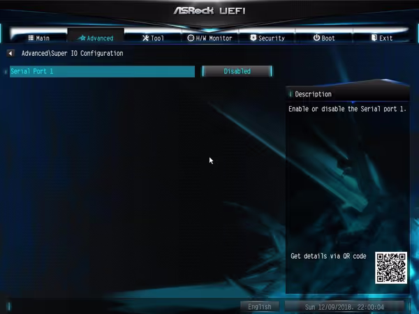 ASRock J5005-ITX UEFI BIOS