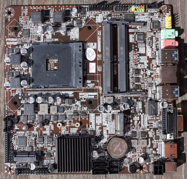 No Name Chinese A320 Thin Mini ITX motherboard