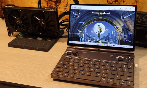 Basic eGPU setup with a desktop GPU