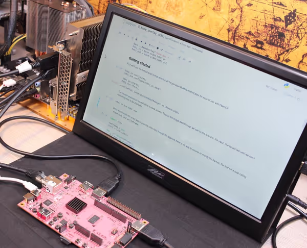 Dual display setup with PYNQ-Z2