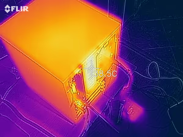 Hot air exhausted on the back with the help of tower CPU air cooler