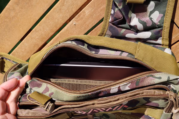 Fishing bag and GPD Win Max 2