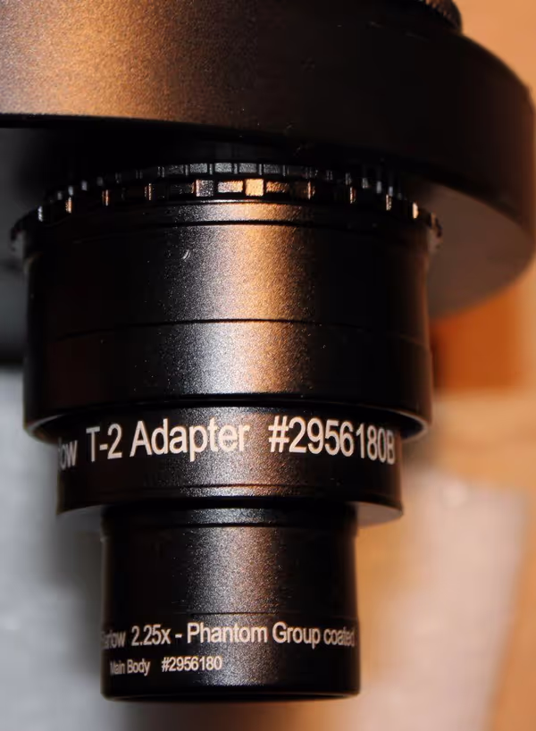 And using T2 thread adapter