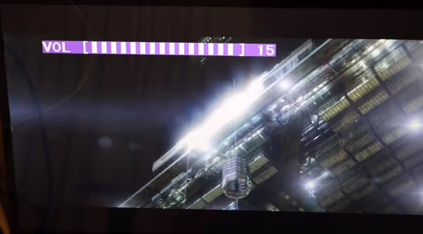 Volume control during movie playback