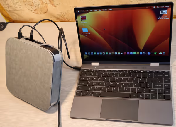 Lapdock can be used with nettops or single board computers