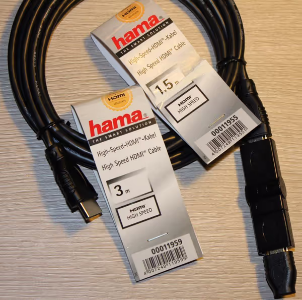 Compatible HDMI HAMA cables