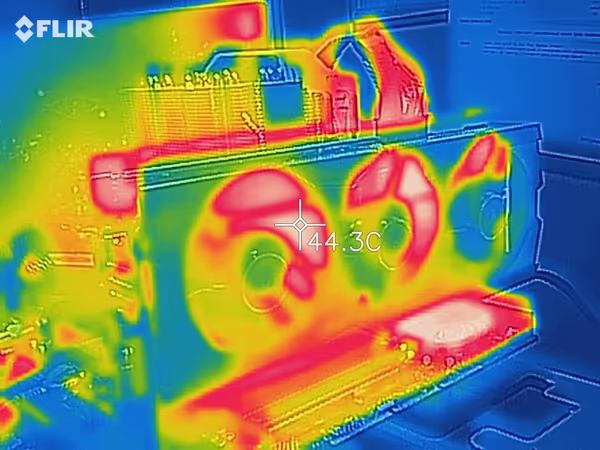 R9 Fury thermal image