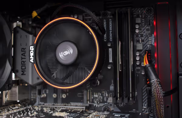 First boot of the new system