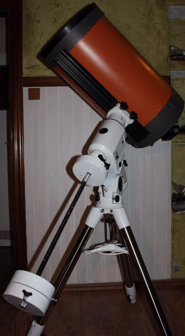 C14 on NEQ6 with an insanely long counterweight shaft