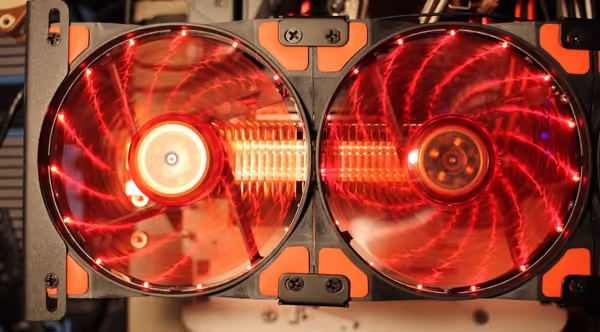 Overhang fancard LED