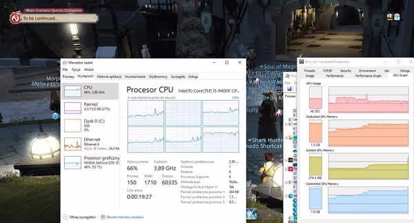 Limsa Lominsa CPU and resource usage