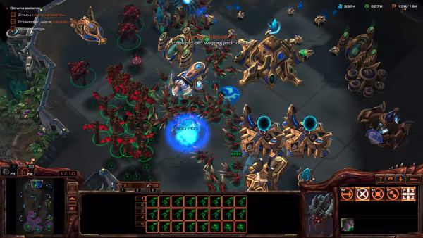 Starcraft 2 is playable on lowest settings. Single core performance is the limit here