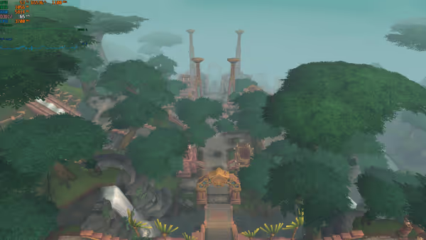 Dazar'alor Harbor view at mode 1, 4 and 7