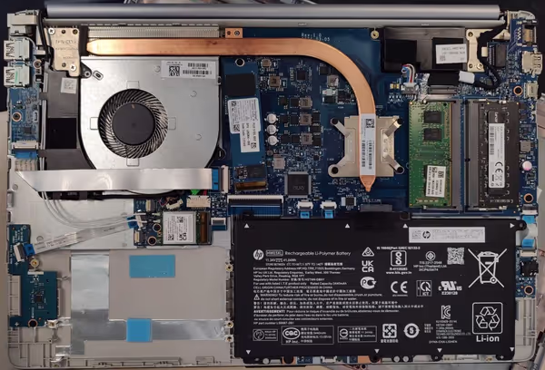 HP 255 G8 has upgradable RAM, M.2 and optionally a SATA drive